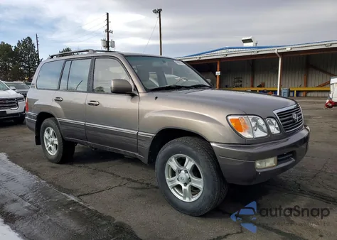 2000 Lexus Lx 470 z USA, uszkodzony, nr VIN JT6HT00W2Y0102384